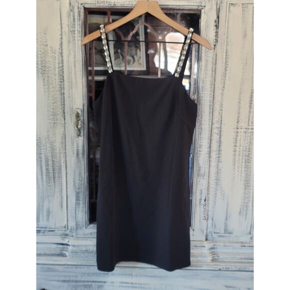 New Sachin + Babi Stacia Embellished Black Dress - Size 8 - Picture 6 of 6